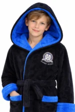 Szlafrok Młodzieżowy soft model: Massimo (11/12, 13/14, 15/16) - obrazek 3