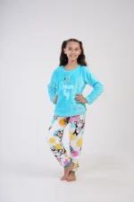 PIŻAMA DZIEWCZĘCA Softowa model: 3030860298 (7/8, 9/10, 11/12, 13/14) - obrazek 3