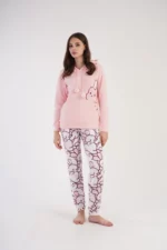 PIŻAMA DAMSKA polarowa model: 3040380274 (S, M, L, XL) - obrazek 4