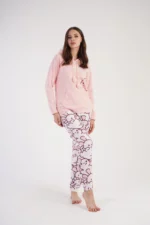 PIŻAMA DAMSKA polarowa model: 3040380274 (S, M, L, XL) - obrazek 3