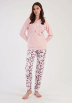 PIŻAMA DAMSKA polarowa model: 3040380274 (S, M, L, XL)