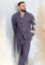 PIŻAMA MĘSKA ETAMINA model: Formax (M, L, XL, XXL, 3XL,4XL,5XL) - obrazek 6