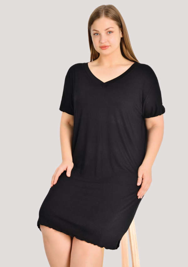 KOSZULA NOCNA DAMSKA model: 23050 (2XL, 3XL, 4XL, 5XL)