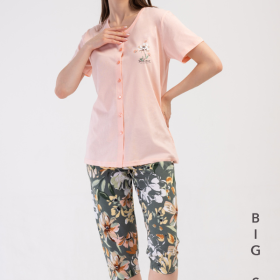 PIŻAMA DAMSKA model: 4100380171 (1XL, 2XL, 3XL, 4XL)