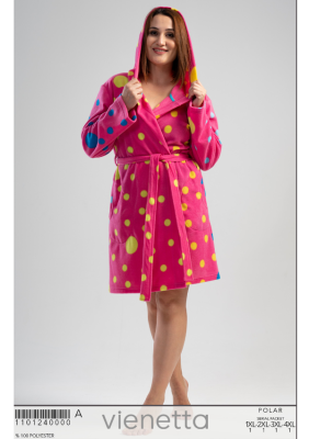 SZLAFROK DAMSKI Polarowy model: 1101240251 (1XL, 2XL, 3XL)