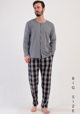 PIŻAMA MĘSKA model: 4091910668 (1XL, 2XL, 3XL, 4XL)