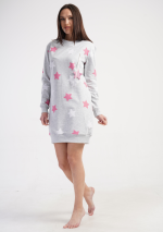 KOSZULA NOCNA DAMSKA bajowa model: 5010470233 (S, M, L, XL)