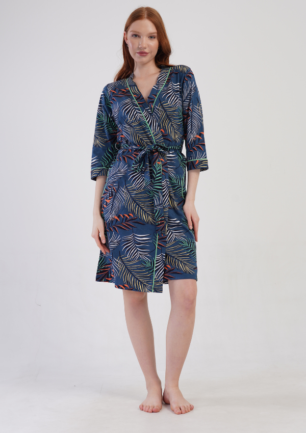 SZLAFROK DAMSKI bawełniany model: 4100665136 (L, XL, XXL)