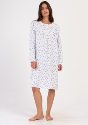 KOSZULA NOCNA DAMSKA ocieplana model: 1617053039 (1XL, 2XL, 3XL, 4XL)