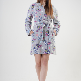 SZLAFROK DAMSKI polarowy model: 2010089899 (S, M, L, XL)