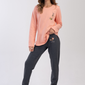 PIŻAMA DAMSKA ocieplana model: 4030260000 (1XL, 2XL, 3XL, 4XL)