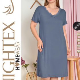 KOSZULA NOCNA DAMSKA model: 23093 (2XL, 3XL, 4XL, 5XL)