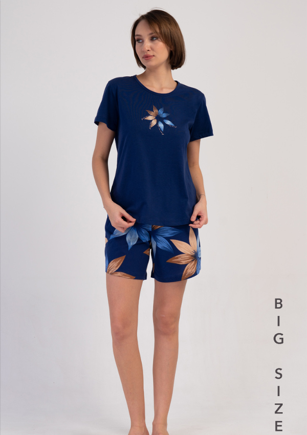 PIŻAMA DAMSKA model: 4084949199 (1XL, 2XL, 3XL, 4XL)