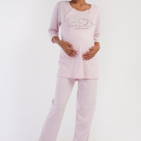 PIŻAMA DAMSKA do karmienia model: 3070011363 (S, M, L, XL)