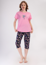 PIŻAMA DAMSKA model: 4091220911 (1XL, 2XL, 3XL, 4XL)