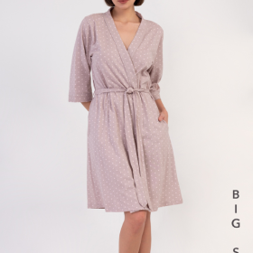 SZLAFROK DAMSKI bawełniany model: 4082731405 (1XL, 2XL, 3XL, 4XL)