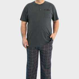 PIŻAMA MĘSKA model: 250178 (2XL, 3XL, 4XL)