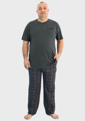 PIŻAMA MĘSKA model: 250178 (2XL, 3XL, 4XL)