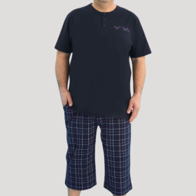 PIŻAMA MĘSKA model: 250327 (2XL, 3XL, 4XL)