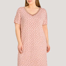 KOSZULA NOCNA DAMSKA model: 23044 (2XL, 3XL, 4XL, 5XL)