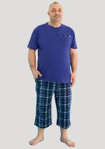 PIŻAMA MĘSKA model: 250329 (2XL, 3XL, 4XL)