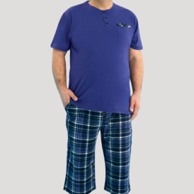 PIŻAMA MĘSKA model: 250329 (2XL, 3XL, 4XL)