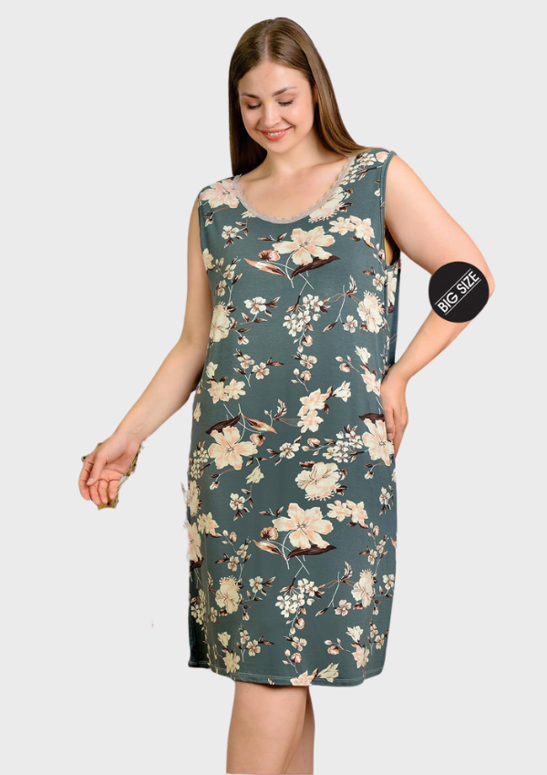 KOSZULA NOCNA DAMSKA model: K23105 (2XL, 3XL, 4XL, 5XL)