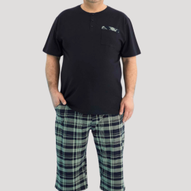 PIŻAMA MĘSKA model: 250330 (2XL, 3XL, 4XL)
