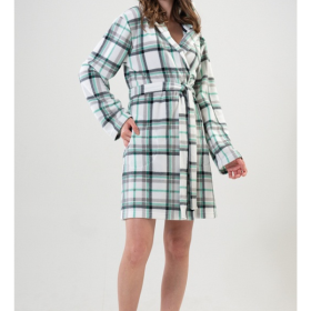 SZLAFROK DAMSKI Polarowy model:  2010490185