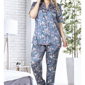 PIŻAMA DAMSKA satynowa model: 1609405027