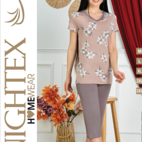 PIŻAMA DAMSKA model: 4162 (M, L, XL, 2XL, 3XL)