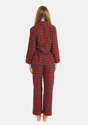 PIŻAMA DAMSKA FLANELOWA model: Formax (S, M, L, XL, XXL) - obrazek 2