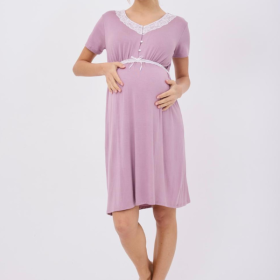 KOSZULA DAMSKA do karmienia model: 1045 (S, M, L, XL)