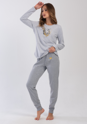 PIŻAMA DAMSKA ocieplana model: 4030250000 (S, M, L, XL)