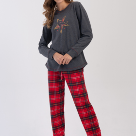 PIŻAMA DAMSKA ocieplana model: 4030123419 (1XL, 2XL, 3XL, 4XL)