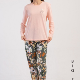 PIŻAMA DAMSKA model: 4100140171 (1XL, 2XL, 3XL, 4XL)