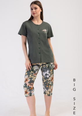 PIŻAMA DAMSKA model: 4100380171 (1XL, 2XL, 3XL, 4XL)