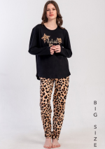PIŻAMA DAMSKA model: 5032984962 (1XL, 2XL, 3XL, 4XL)