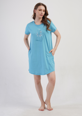 KOSZULA NOCNA DAMSKA model: 4100630000 (1XL, 2XL, 3XL, 4XL)