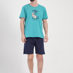 PIŻAMA MĘSKA model: 4091790000 (1XL, 2XL, 3XL, 4XL)