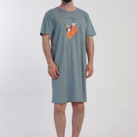 KOSZULA NOCNA MĘSKA model: 5050010000 (L,XL,XXL, XXXL)