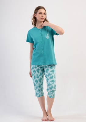 PIŻAMA DAMSKA model: 4100421405 (1XL, 2XL, 3XL, 4XL)