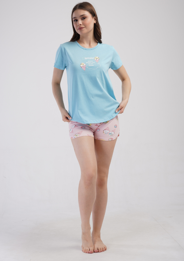 PIŻAMA DAMSKA model: 4083441334 (S, M, L, XL)