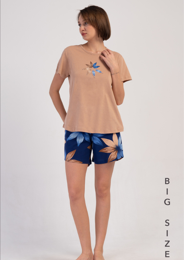 PIŻAMA DAMSKA model: 4084949199 (1XL, 2XL, 3XL, 4XL)