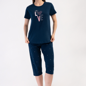 PIŻAMA DAMSKA model: 4080551350 (5XL, 6XL, 7XL)