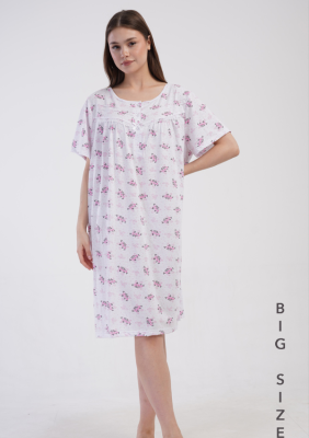 KOSZULA NOCNA DAMSKA model: 1617852063 (1XL, 2XL, 3XL, 4XL)