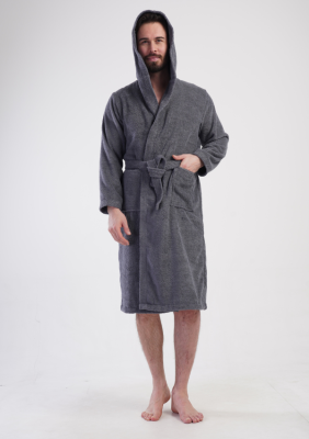 SZLAFROK MĘSKI FROTTE  model: 1617890000 (L, XL, XXL)