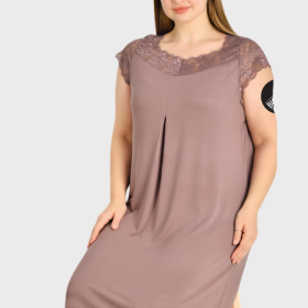 KOSZULA NOCNA DAMSKA model: D23052 (2XL, 3XL, 4XL, 5XL)