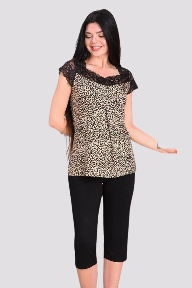 PIŻAMA DAMSKA model: D4093 (M, L, XL, 2XL, 3XL)