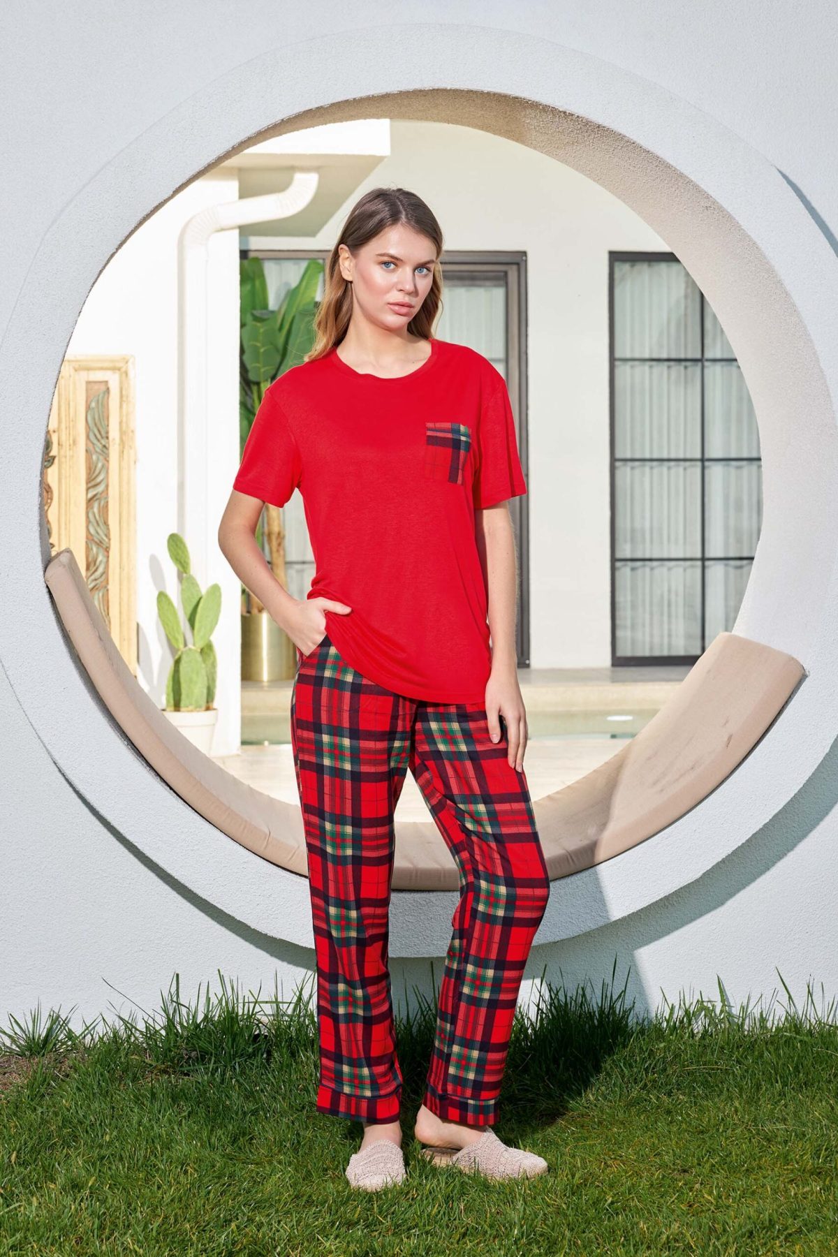 PIŻAMA DAMSKA model: 250037 (M, L, XL, 2XL) - obrazek 3